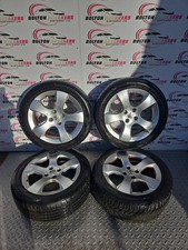 2009-2016 PEUGEOT 3008 Mk1 COMPLETE ALLOY WHEELS  SET 9673738877 225 50 17