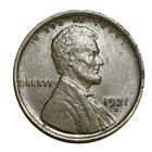 1921 AU Lincoln Wheat Penny Cent - Almost Uncirculated Nice