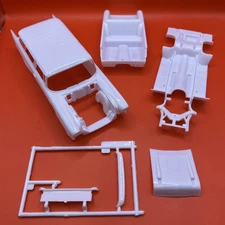 1957 Chevy Nomad Monogram Body Tub Chassis Hood Model Parts 1:24 New 2