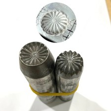 16-Petal Flower 3D Metal Stamp Navajo Steel Punch Jewelry Silver Gold Crafting
