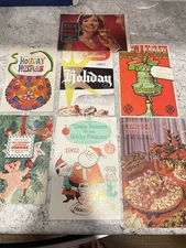 Mid Century MCM Lot Holiday Baking Booklet Pamphelets Betty Crocker & More