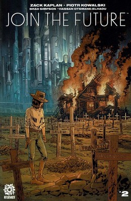 Join the Future #2A VG; AfterShock | low grade - Zack Kaplan - w/Bag+Board