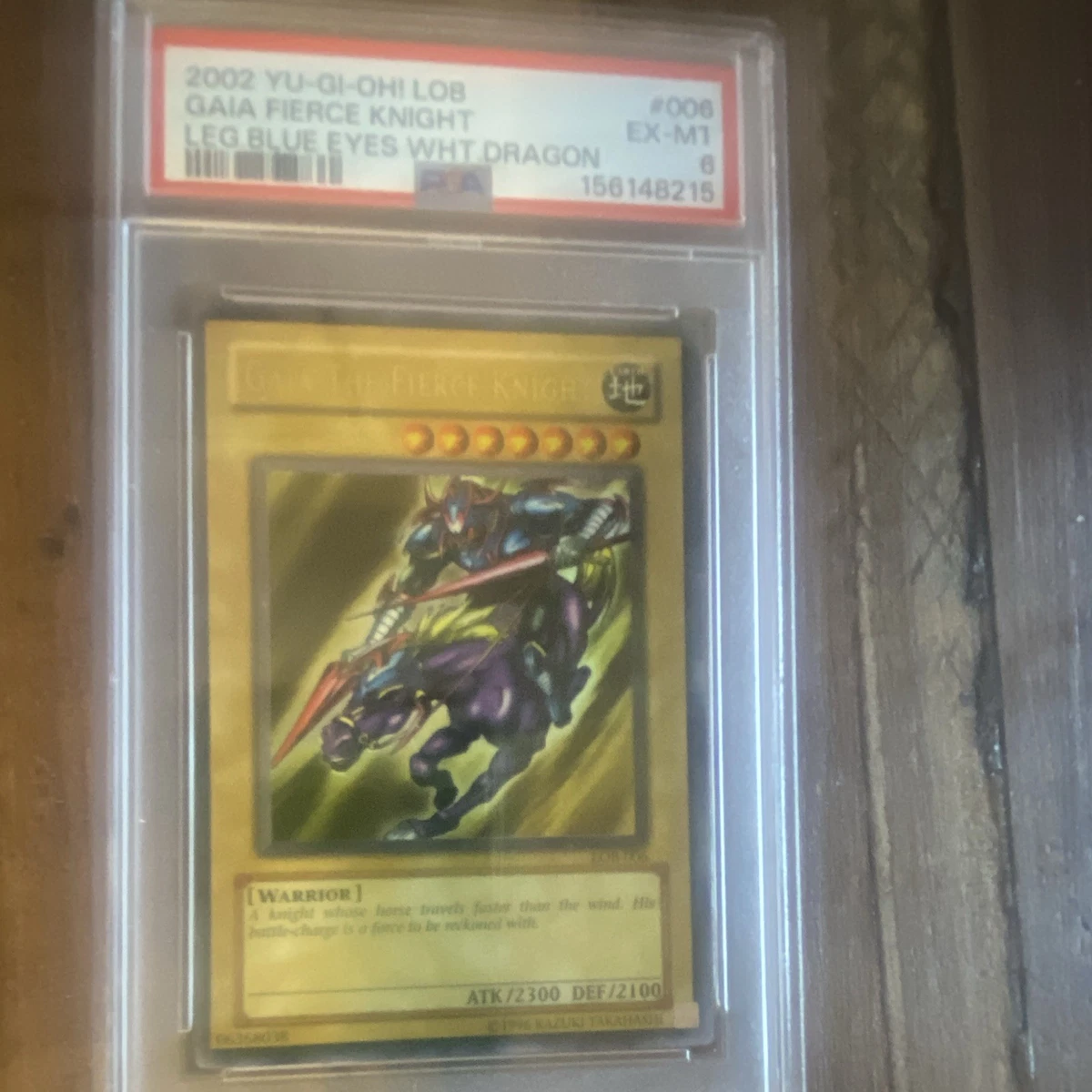 Gaia The Fierce Knight Yu-Gi-Oh! TCG Professional Sports