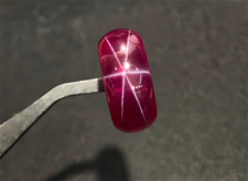 Top quality Red Ruby and Star Ruby Ring,Natural Color Lab-Created Ruby Ring 1Pcs