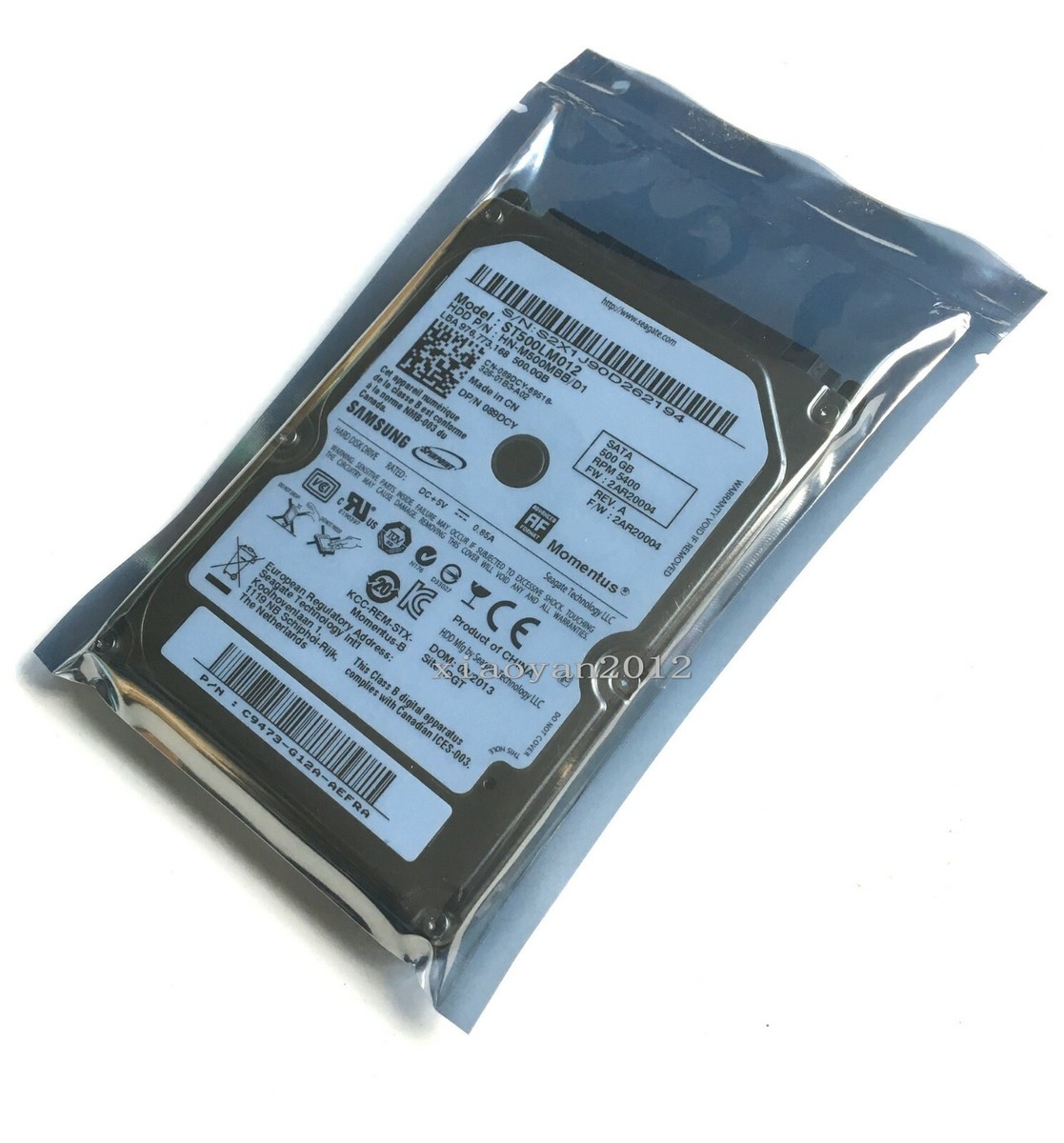 Seagate SpinPoint m8?st500lm012?500?GB 5400rpm sata2?/ SATA 3.0?GB / s 8?MBノートブックハードドライブ( 2.5インチ) ( st500lm012?) Amazon.com: Seagate Spinpoint M8 ST500LM012 500GB 5400RPM