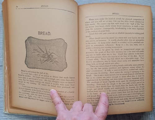 1901 antique cookbook, The Household Cook Book - Picture 3 of 5