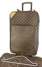 Autentica valigia da viaggio LOUIS VUITTON Pegase 55 in tela con monogramma #...