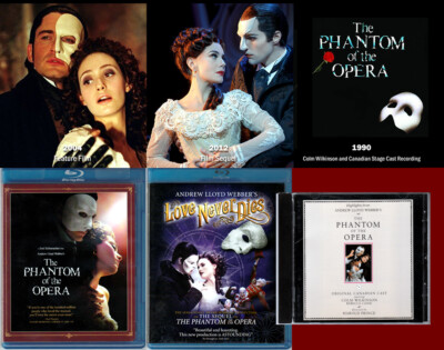 Blu-ray PHANTOM OF THE OPERA+LOVE NEVER DIES Andrew