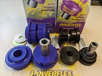 4 Pu-Buchsen Querlenker Druckstrebe VA BMW E39 5Er 535 540 M5 Powerflex PFF5-501