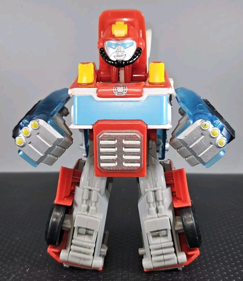 Hasbro TRANSFORMERS Playskool Heroes BOTAS DE RESCATE Energize HEATWAVE Fire-Bot Foto 2 de 4