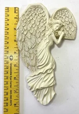 Angel  Wall Art Wing Sculpture Retro Vintage 8 in length Door Picture Frame