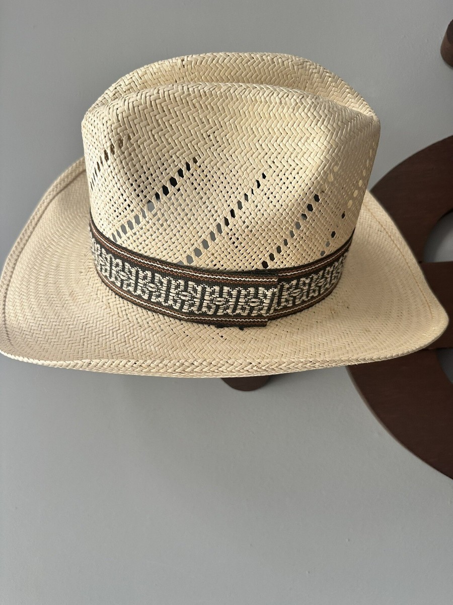 Chapeau de cowboy western en paille Shady Brady, petit - France