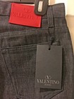 NWT Women’s VALENTINO Jeans Size 30 Blue Black Denim Made in Italy $700 Unisex? — photo 7