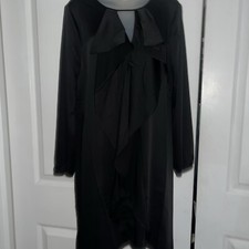 BCBG maxazria Black Key Hole Dress  Size medium NWT MSRP $198