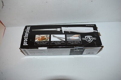 Proctor Silex Easy Slice Electric Knife for Carving Meats, Poultry, Bread, Craft