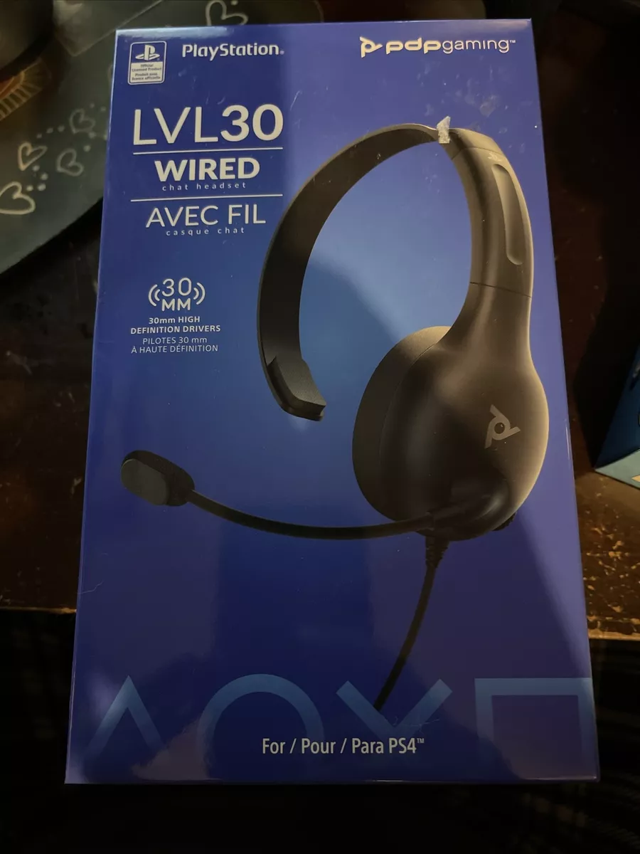  PDP LVL30 Wired Headset with Single-Sided One Ear