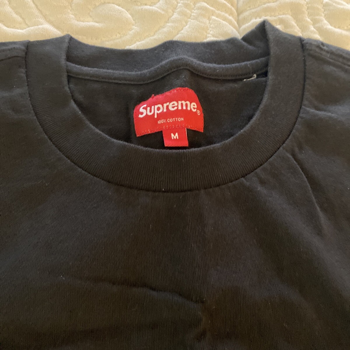 Supreme World Famous S/S Black Tee Size Medium M SS21 | eBay