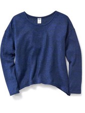 NWT Old Navy Girls Scoop-Neck Sweater XS 5 S 6-7 M 8 Blue 19.94 Top