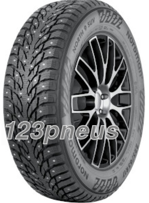Pneu hiver Nokian Nordman North 9 SUV 225/65 R17 106T contre le glissement sur routes enneigées