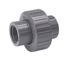 Mueller Industries 164-107 PVC SCH 80 Threaded Union 1-1/2 in