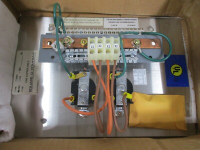 NEW Square D RM-120-2NI 30 Amp Ground Receptacle Ground Bus Bar