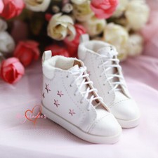 1/6 1/4 BJD Board Shoes Sports Sneakers Hollow-out Stars High Tops Multi-color