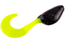 Strike King Panfish Mr.Crappie Shadpole Curlytail MRCSPCT Tuxedo Black 15pk C16