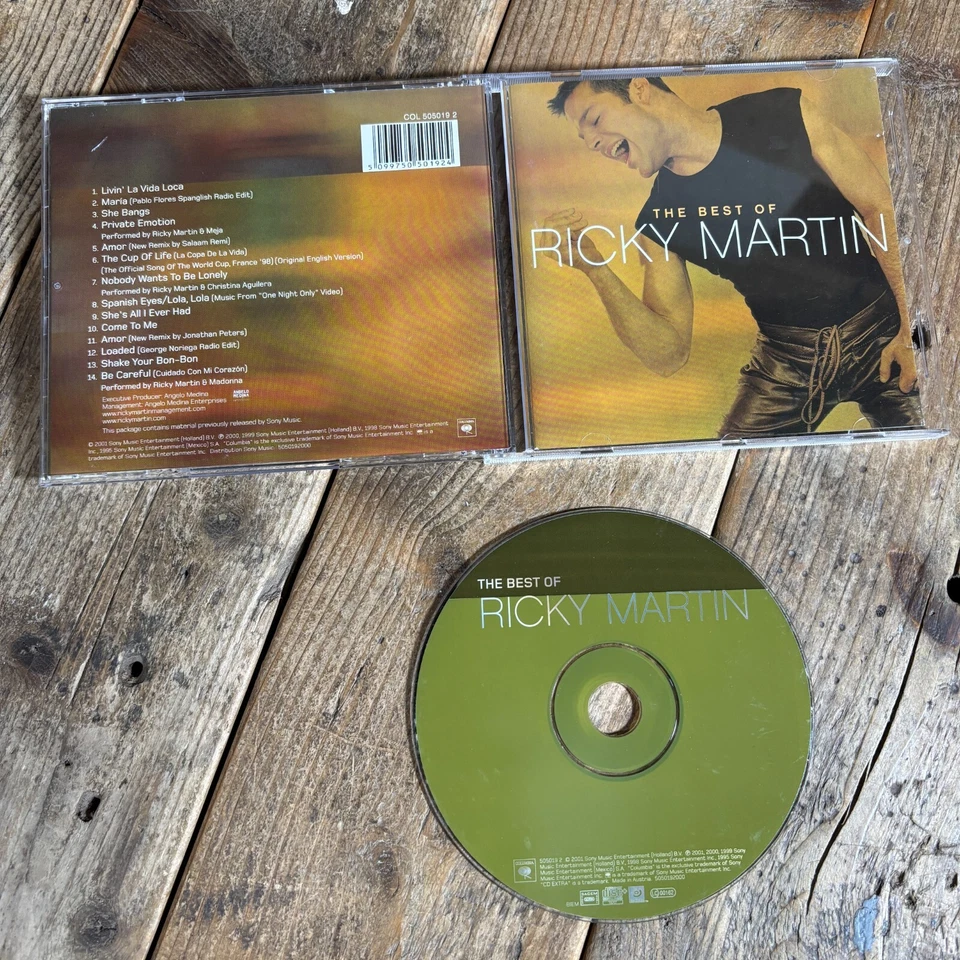 Ricky Martin CD Album (x5) & Single (x2) Bundle/Job Lot/Collection ~Ballad/Latin - Image 4 of 4