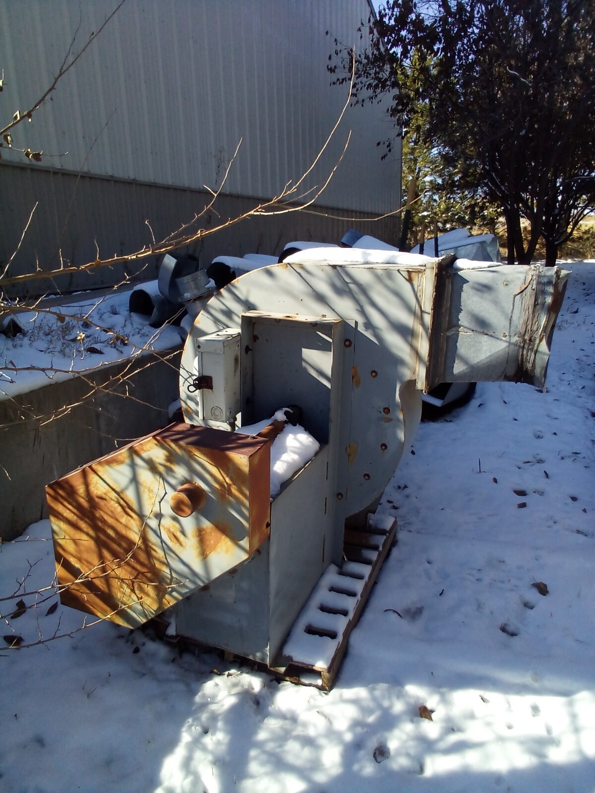 Commercial dust collection system 15 HP Motor on Dust Collector eBay