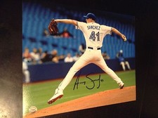 Aaron Sanchez autographed 8x10 Toronto blue jays 