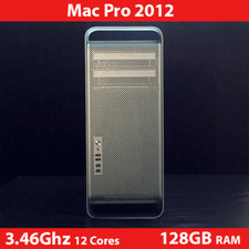 2012 Mac Pro  3.46GHz 12-core  128GB RAM  4TB SSD  ATI 5770