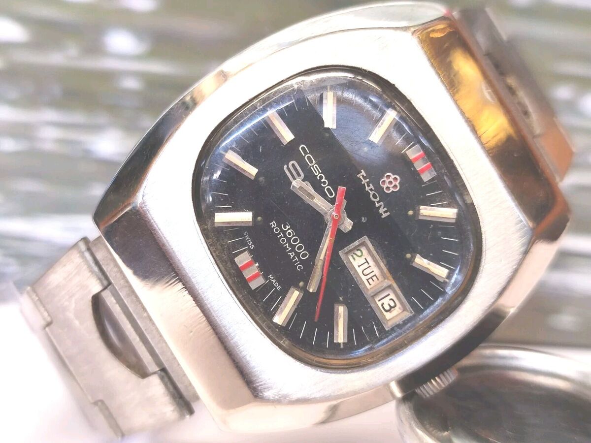 TITONI COSMO 99 AUTOMATIC BLACK DIAL SWISS MEN'S FULLY TITONI COSMO 99 AUTOMATIC BLACK DIAL SWISS MEN'S FULLY