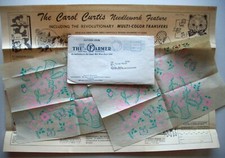 Basket of flowers Carol Curtis  534 mail order Hot Iron Color Transfers Uncut 
