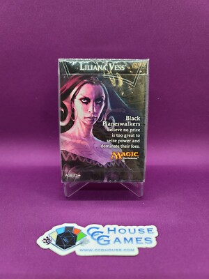 Magic 2012 Liliana Vess Black Planeswalkers 30-Card Promo Deck Sealed CCGHouseBL | eBay Magic 2012 Liliana Vess Black Planeswalkers 30-Card Promo Deck Sealed CCGHouseBL | eBay