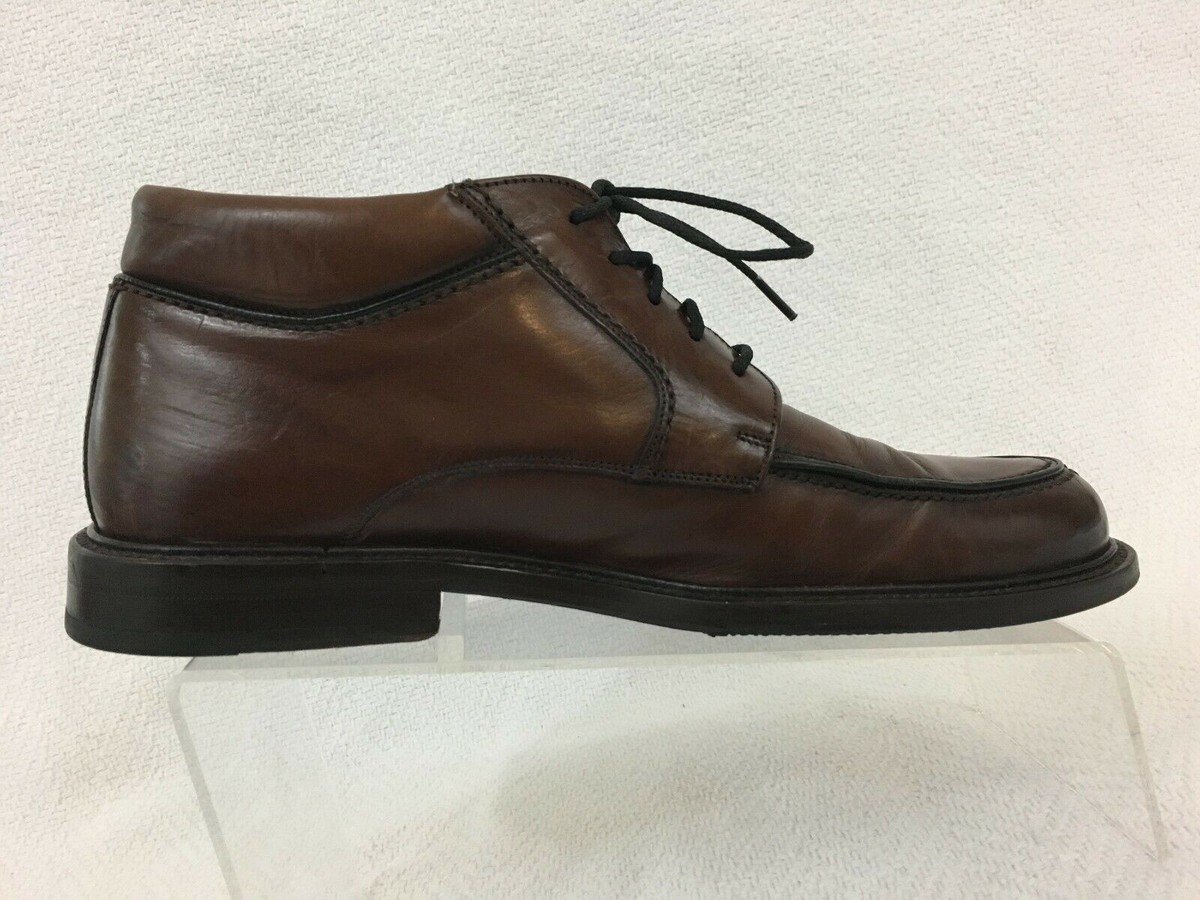 Mezlan Barletta Brown Leather Split Apron Toe Ankle Boots Mens 7 M Dress Casual Mezlan Barletta Brown Leather Split Apron Toe Ankle Boots  main image 3