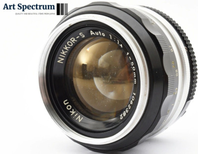 [Exc+8] Nikon Ai-Converted Nikkor-S Auto 50mm f1.4 Nikon F Mount from Japan