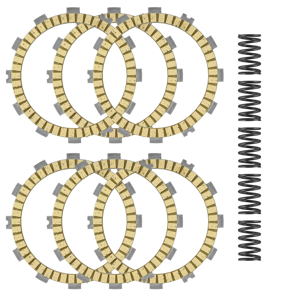 5x Muelle de embrague con placas de fricción para Kawasaki KLR250 1978-2005 / KZ250 1983 Foto 4 de 4