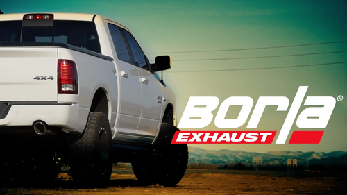 Borla Touring 3" Cat-Back Split Rear Exhaust w/ 5" Tips For 09-24 Ram 1500 5.7L - Picture 4 of 9