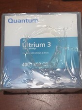 Lot of 5 NEW Quantum Ultrium 3 LTO data cartridge, 400/800 GB MR-L3MQN-01