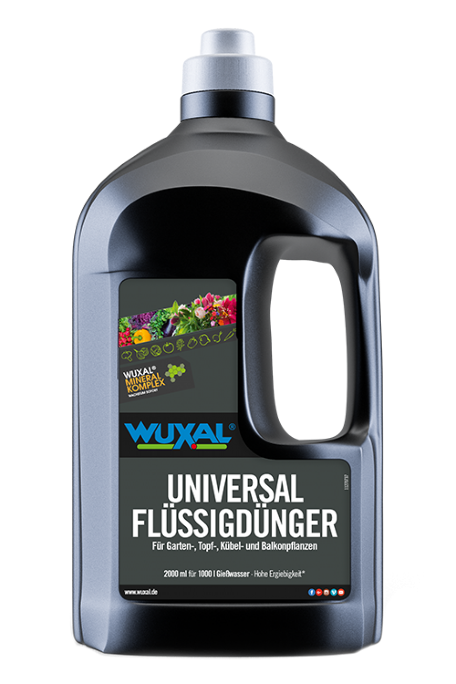 WUXAL Top N Flüssigdünger 20 L – NPK 12-4-6 – Für Zierpflanzen, Gemüse & Obst
