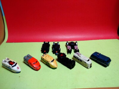 Transformers The Battle Stars Six Liner Super Rare Second-hand Goods Train Robot