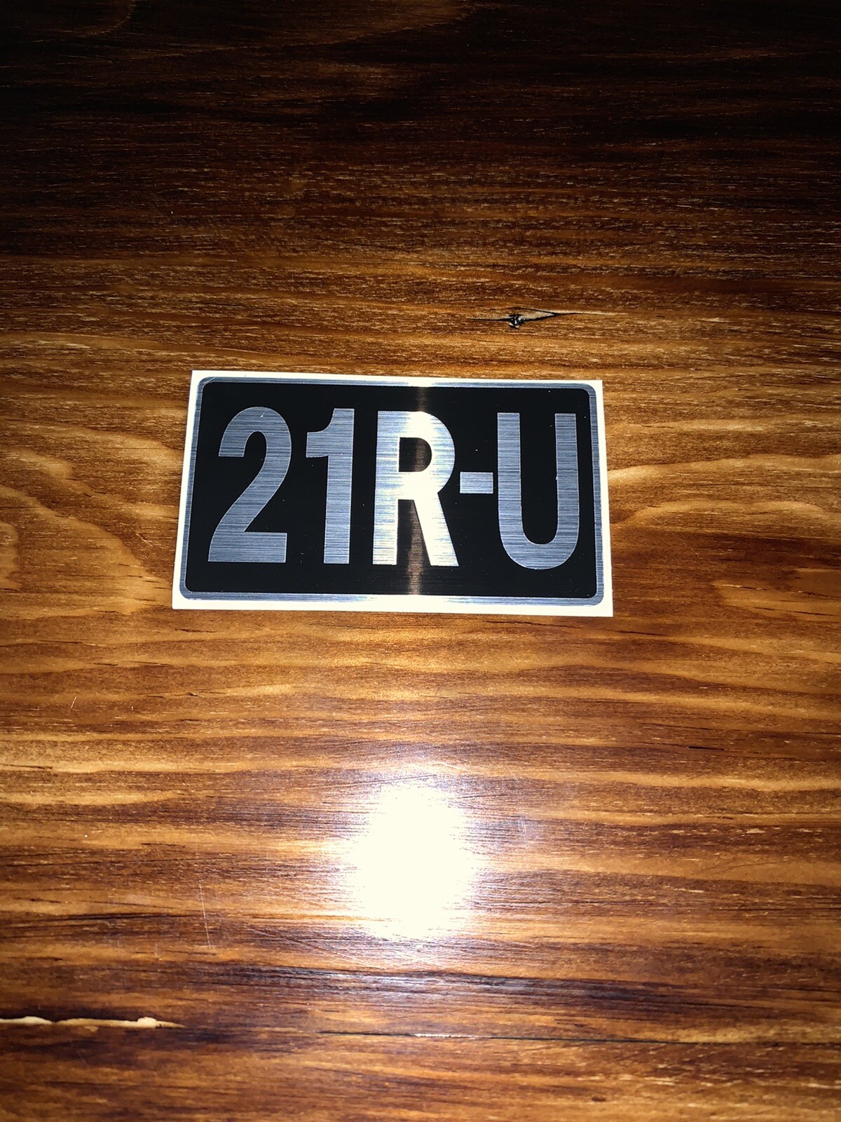 21R-U Toyota Pickup Truck 4runner Custom Valve Cover Decal Repro Sticker