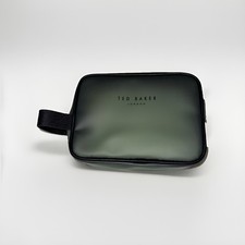 Ted Baker London Toiletry Wash Bag Green – New Unused – Travel Cosmetic Case