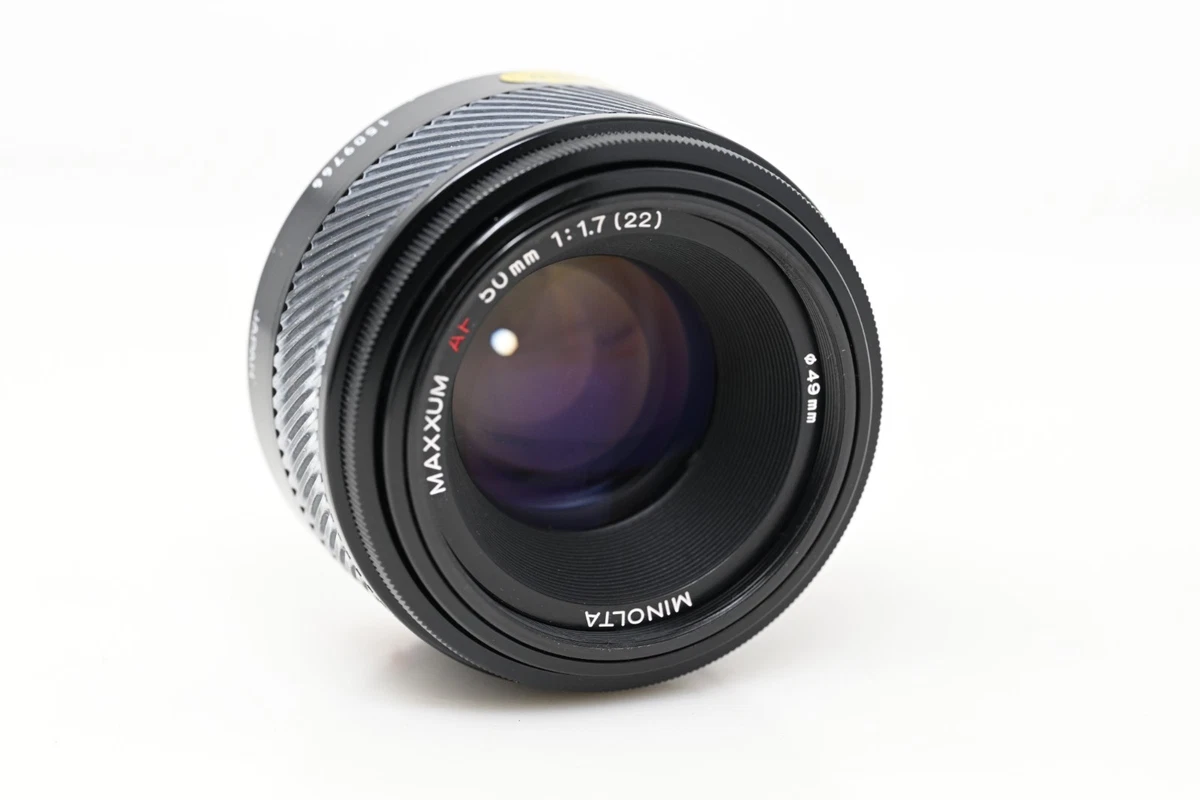 Minolta A-mount 50mm Focal Camera Lenses for sale | eBay