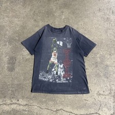 T-shirt vintage Dennis Rodman Chicago Bulls media 1997 anni 90 NBA