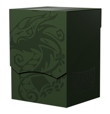 DRAGON SHIELD DECK CASE FOREST GREEN CARD PROTECTOR   SPIEL-/SAMMELKARTEN