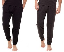 Mens Lounge Night Wear Pyjamas PJ Bottoms Cotton Trousers M-XXL