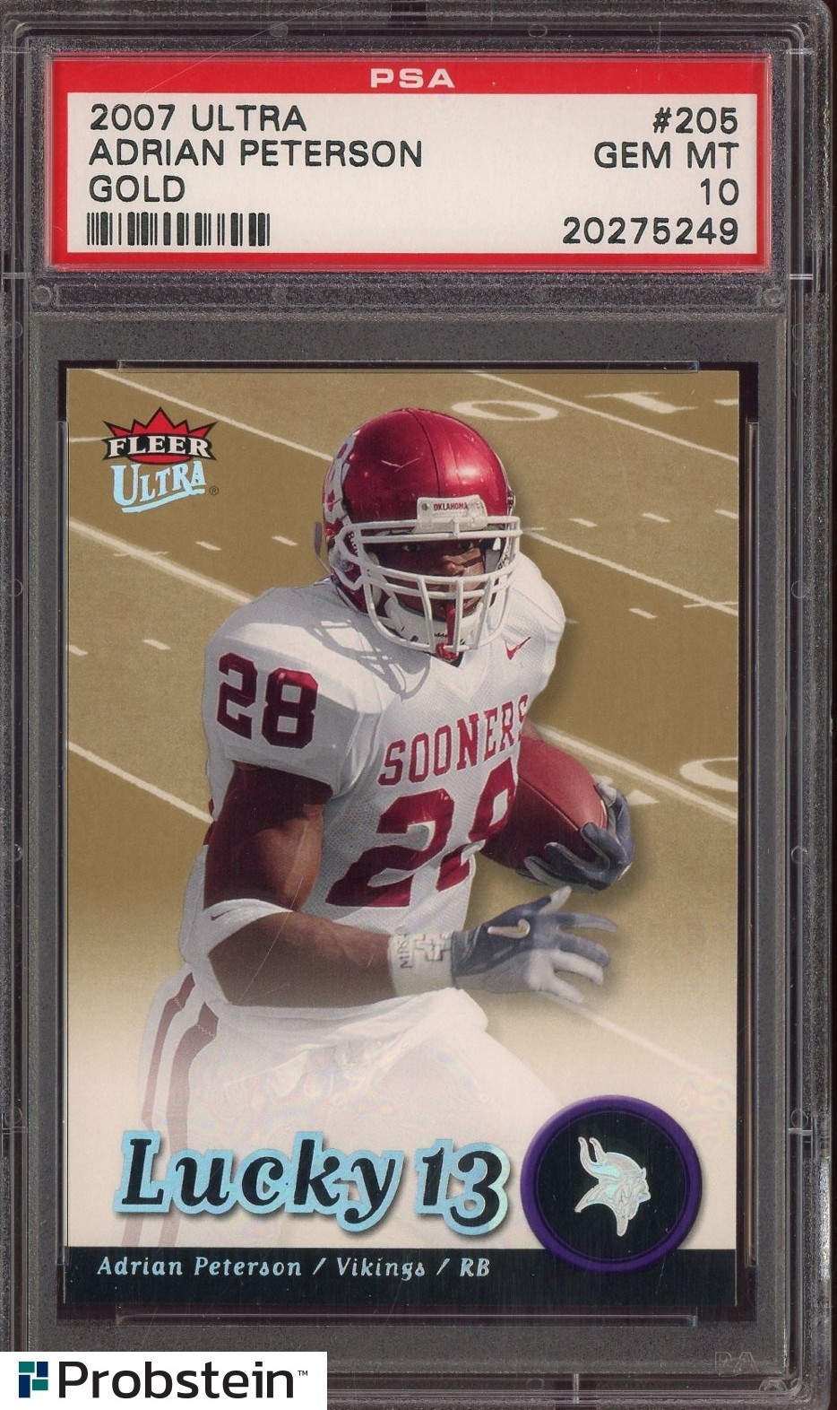 Adrian Peterson Ultra #205 Gold