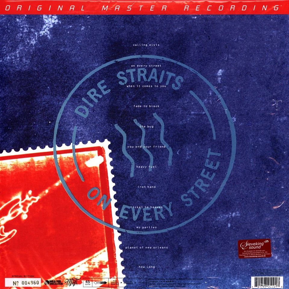Dire Straits - On Every Street (Vinyl 2LP - 1991 - US - Reissue) - Bild 2 von 2
