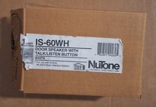 NuTone IS-60WH Door Speaker with Talk/Listen Button